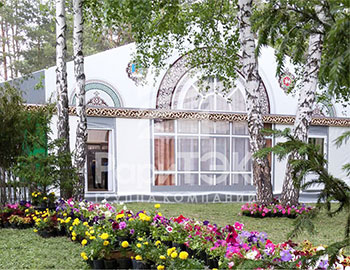Оригинальные павильоны в Комсомольске-на-Амуре